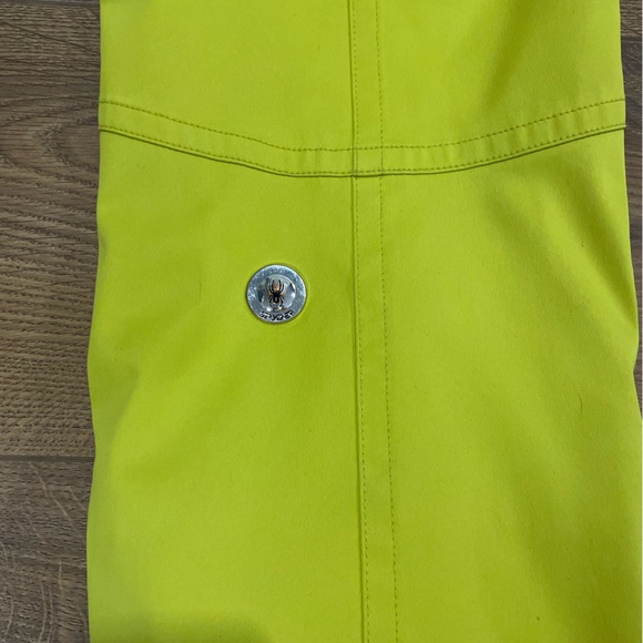 Spyder XTL Thinsulate Winger Snow Ski Pants Neon Green Women Size 8 - Picture 6 of 12